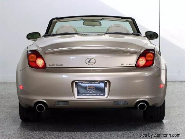 used 2002 Lexus SC 430 car, priced at $17,999