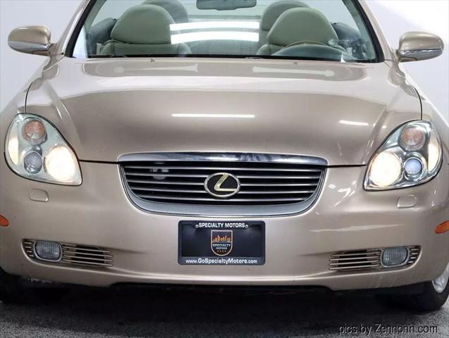 used 2002 Lexus SC 430 car, priced at $17,999