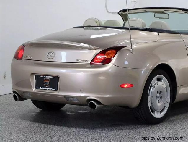 used 2002 Lexus SC 430 car, priced at $17,999