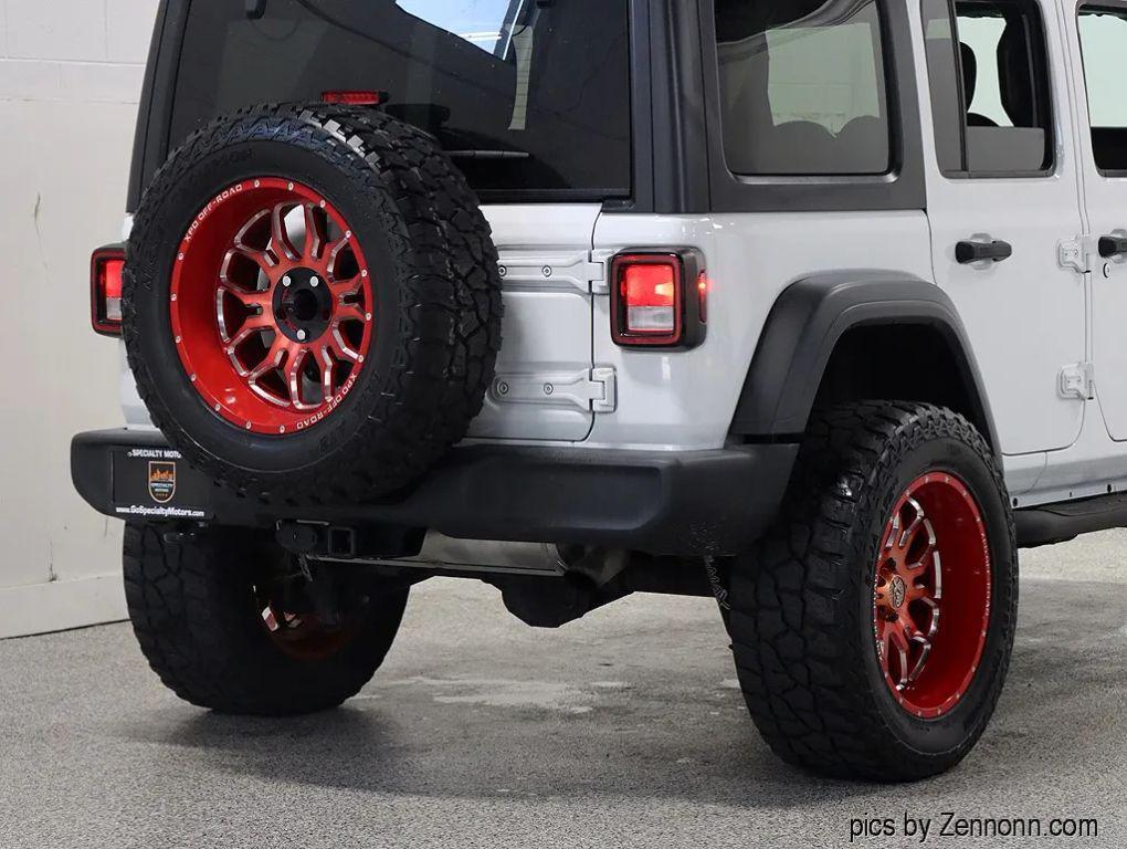 used 2018 Jeep Wrangler Unlimited car, priced at $22,999