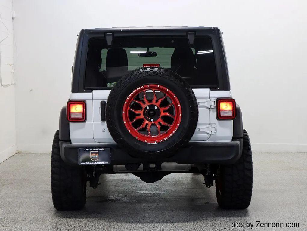 used 2018 Jeep Wrangler Unlimited car, priced at $22,999