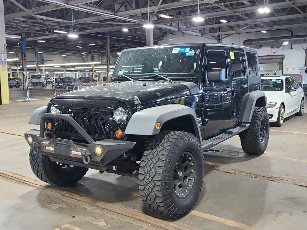 used 2012 Jeep Wrangler Unlimited car, priced at $15,999