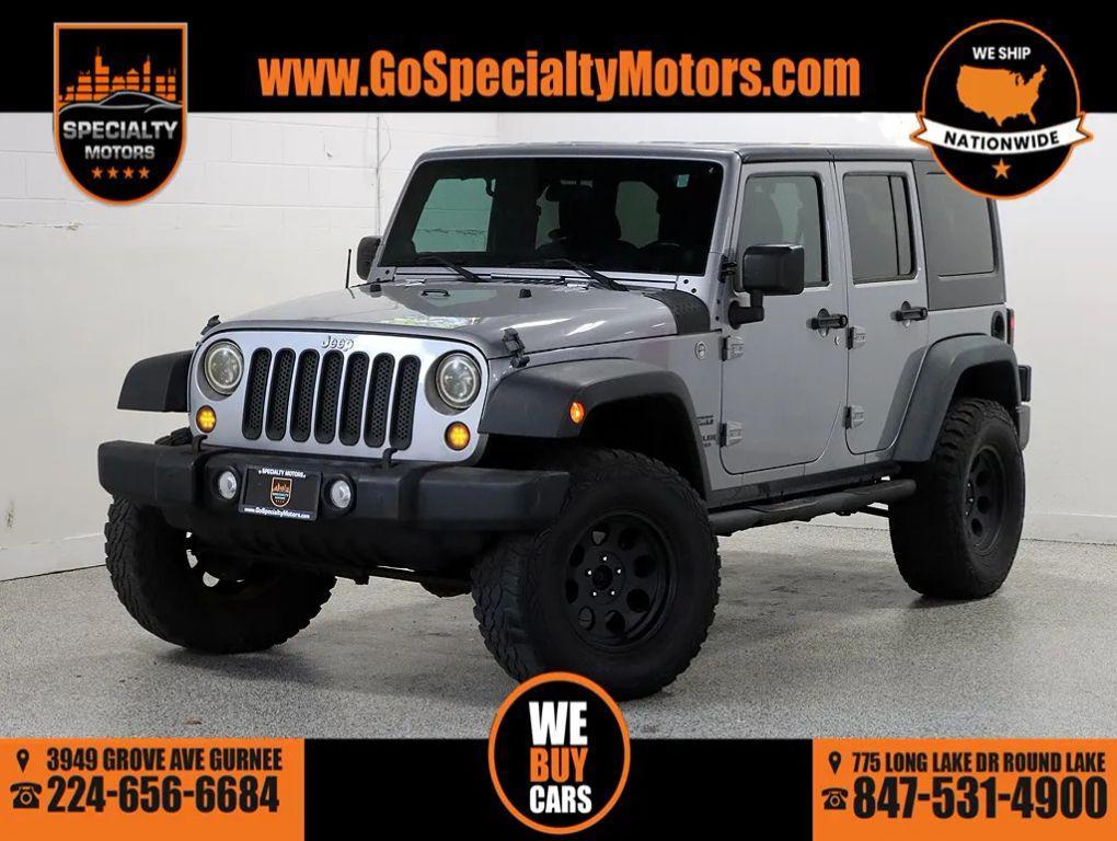 used 2013 Jeep Wrangler Unlimited car, priced at $16,999