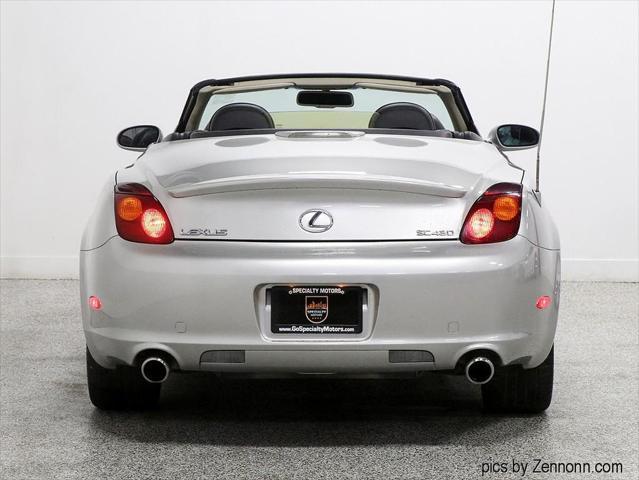 used 2002 Lexus SC 430 car, priced at $14,999