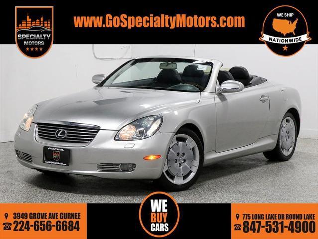 used 2002 Lexus SC 430 car, priced at $14,999