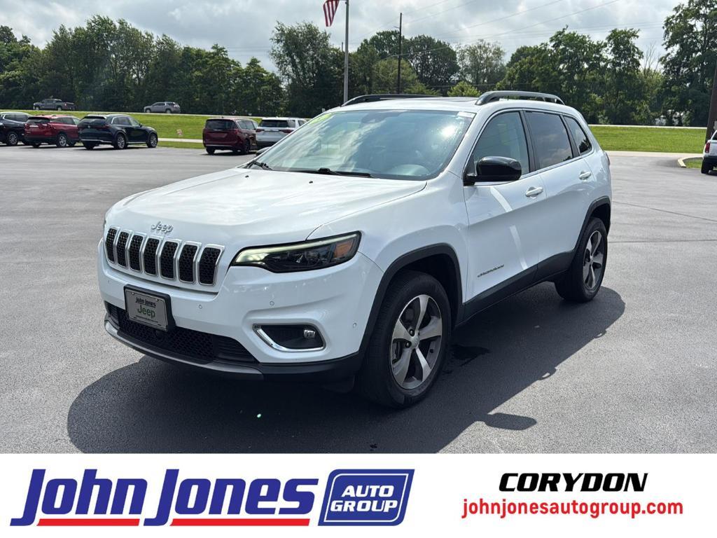 used 2022 Jeep Cherokee car, priced at $27,400