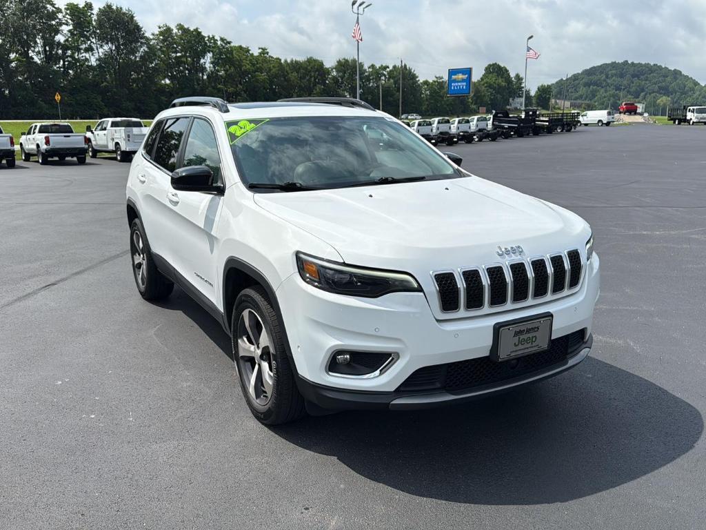 used 2022 Jeep Cherokee car, priced at $27,400