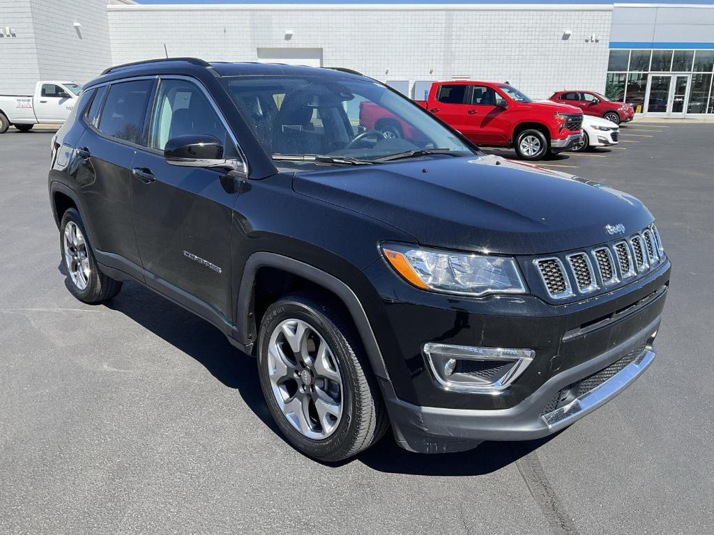 used 2021 Jeep Compass car, priced at $23,500