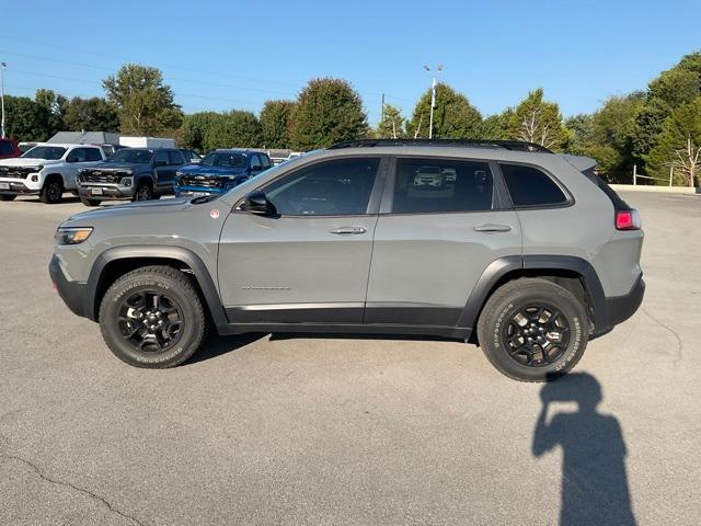 used 2022 Jeep Cherokee car, priced at $27,500