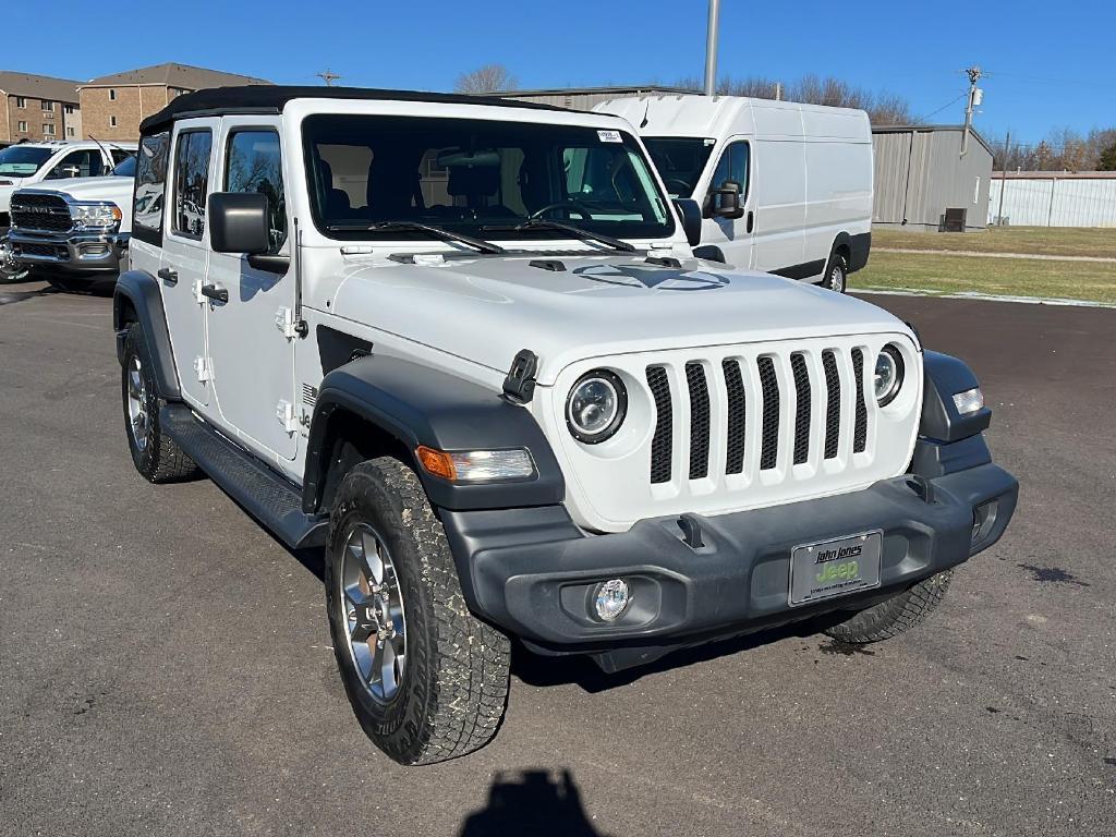 used 2020 Jeep Wrangler Unlimited car, priced at $29,125