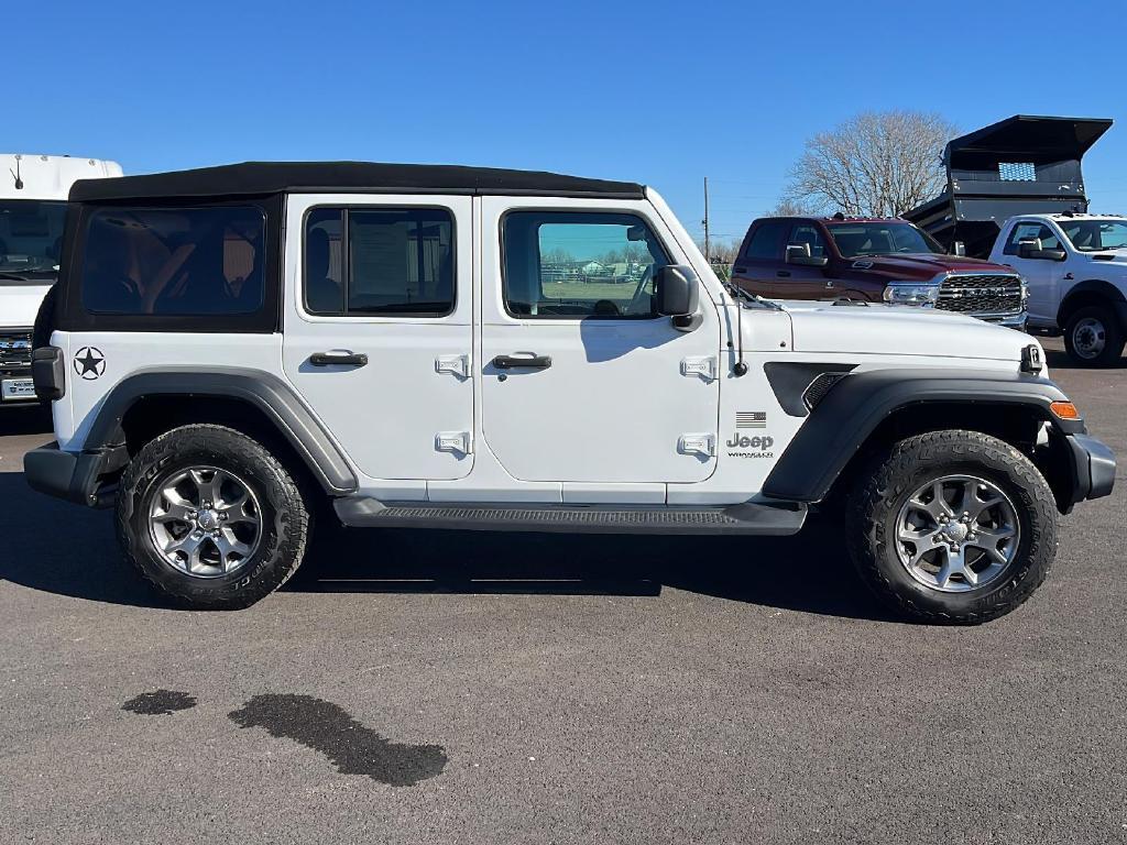 used 2020 Jeep Wrangler Unlimited car, priced at $29,125