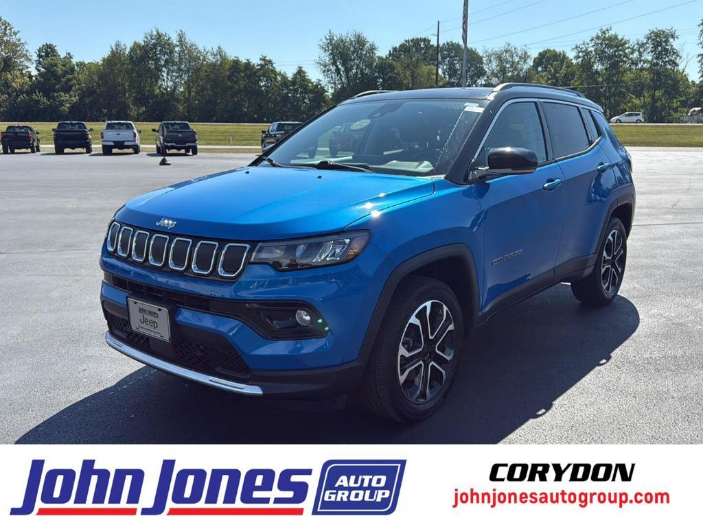 used 2022 Jeep Compass car, priced at $25,000
