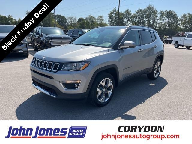 used 2021 Jeep Compass car, priced at $21,600