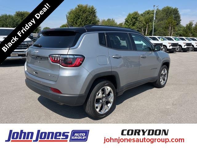 used 2021 Jeep Compass car, priced at $21,600