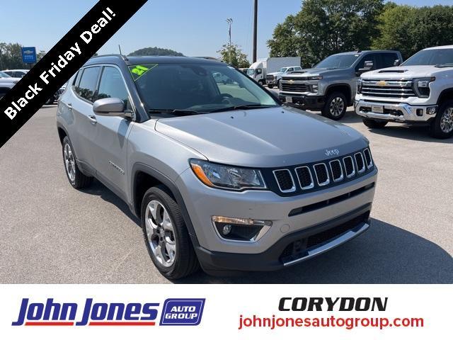 used 2021 Jeep Compass car, priced at $21,600