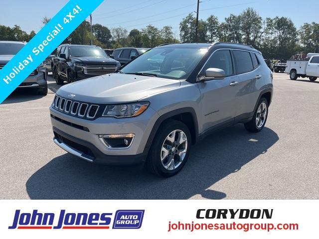 used 2021 Jeep Compass car, priced at $20,400