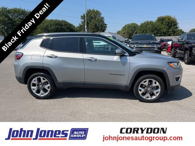 used 2021 Jeep Compass car, priced at $21,600