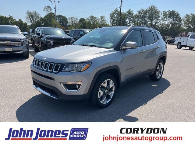 used 2021 Jeep Compass car, priced at $24,000