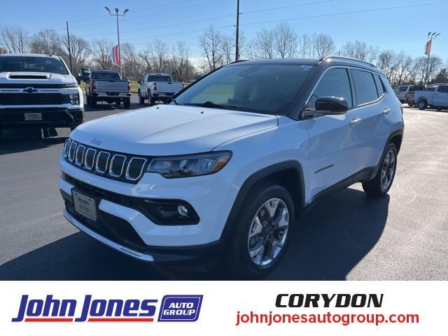 used 2022 Jeep Compass car, priced at $25,250