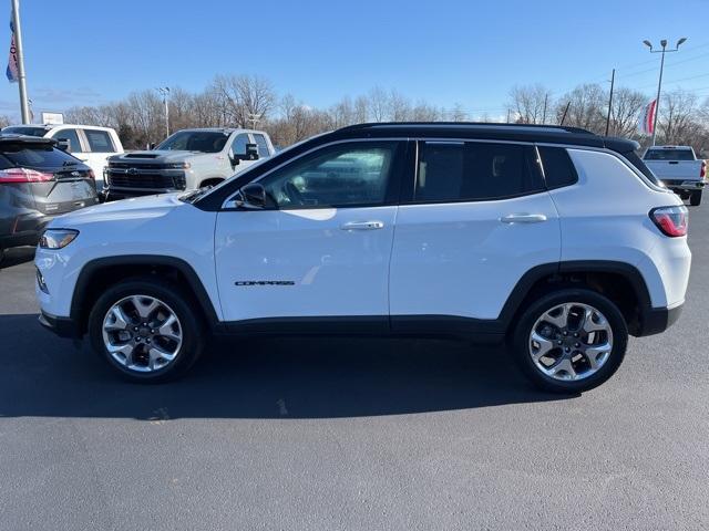 used 2022 Jeep Compass car, priced at $25,250