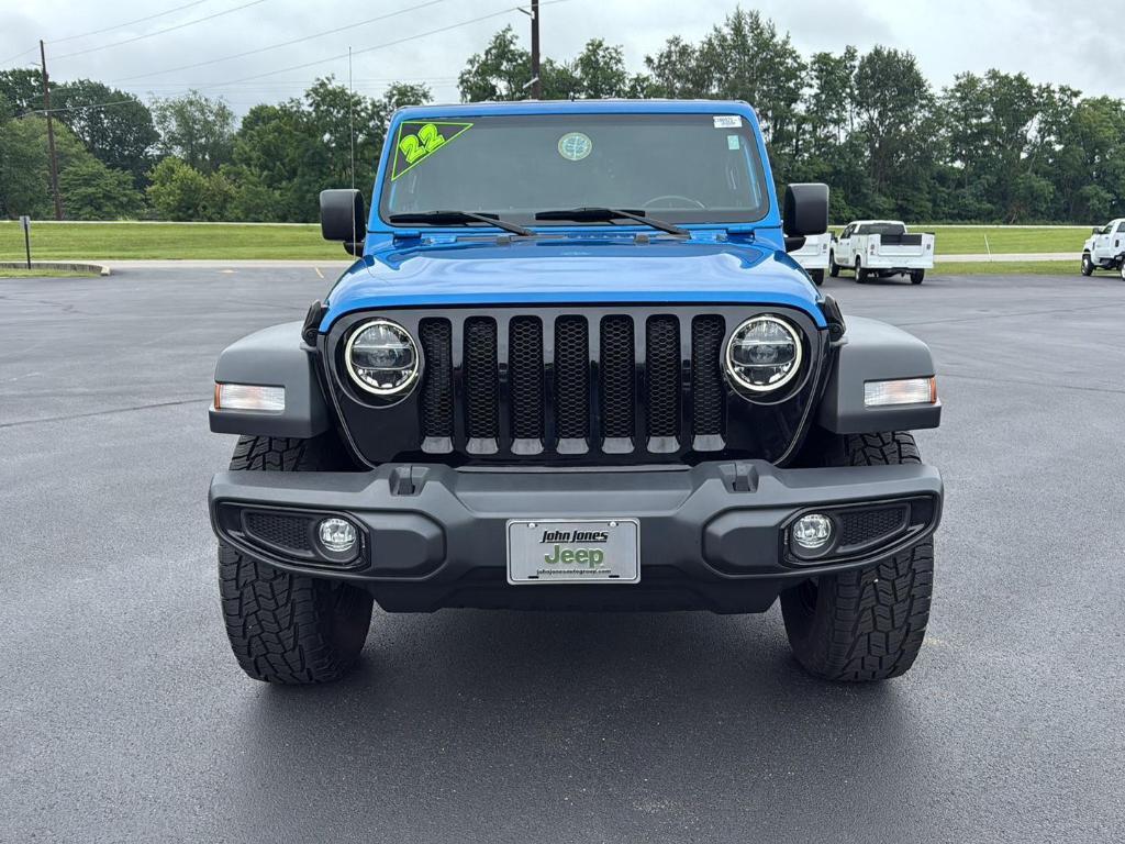 used 2022 Jeep Wrangler car, priced at $28,000