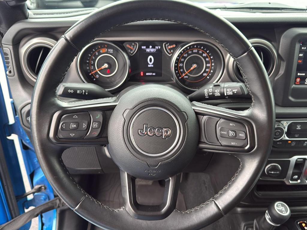used 2022 Jeep Wrangler car, priced at $28,000
