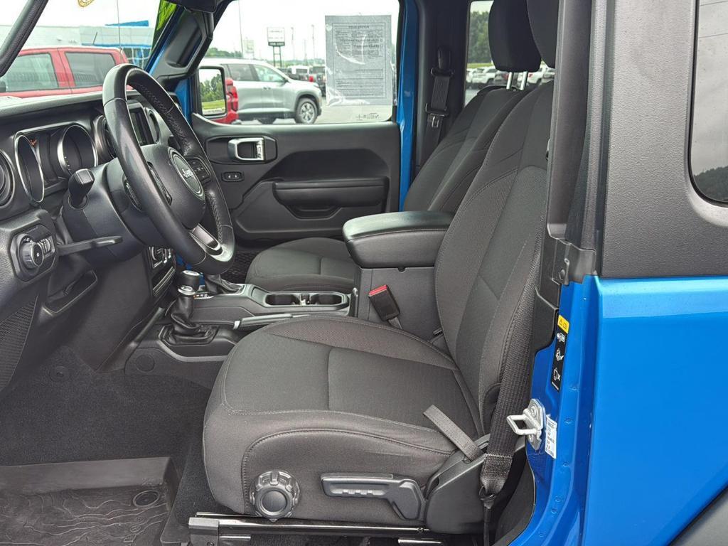 used 2022 Jeep Wrangler car, priced at $28,000