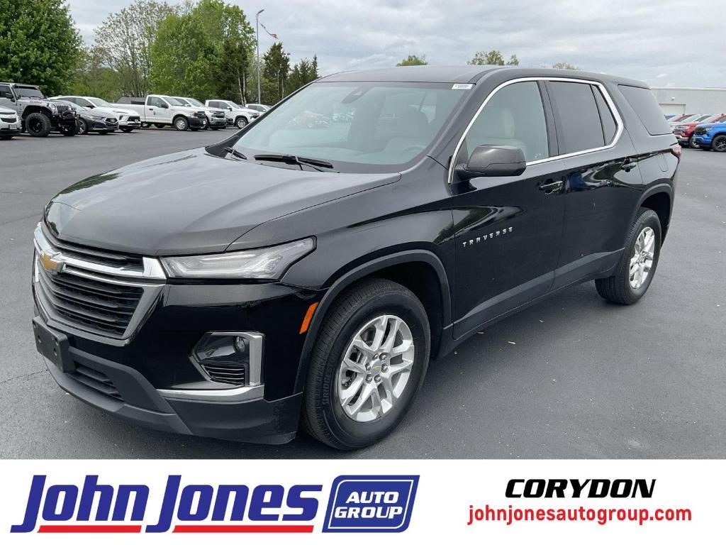 used 2022 Chevrolet Traverse car, priced at $31,400