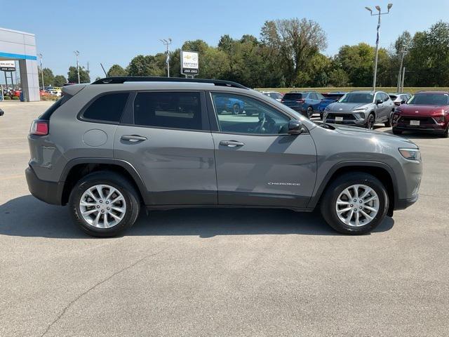 used 2022 Jeep Cherokee car, priced at $22,600