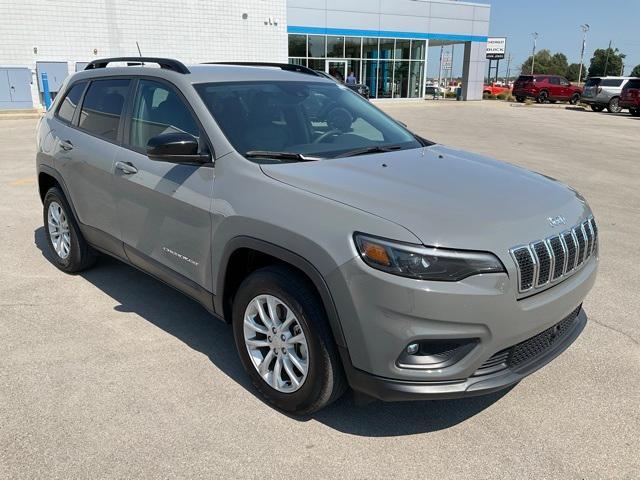 used 2022 Jeep Cherokee car, priced at $22,600