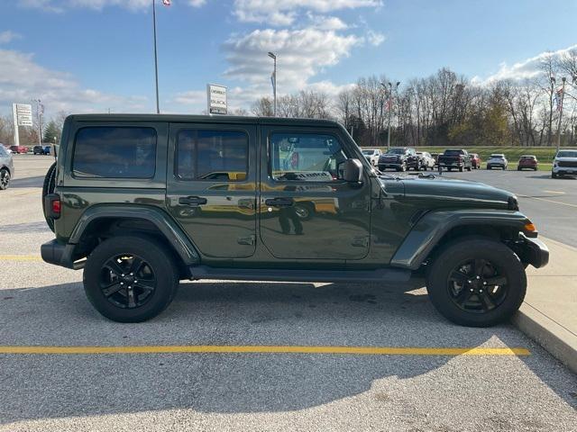 used 2021 Jeep Wrangler Unlimited car, priced at $34,250