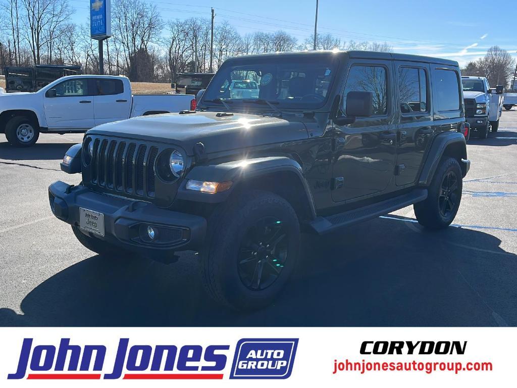 used 2021 Jeep Wrangler Unlimited car, priced at $34,250