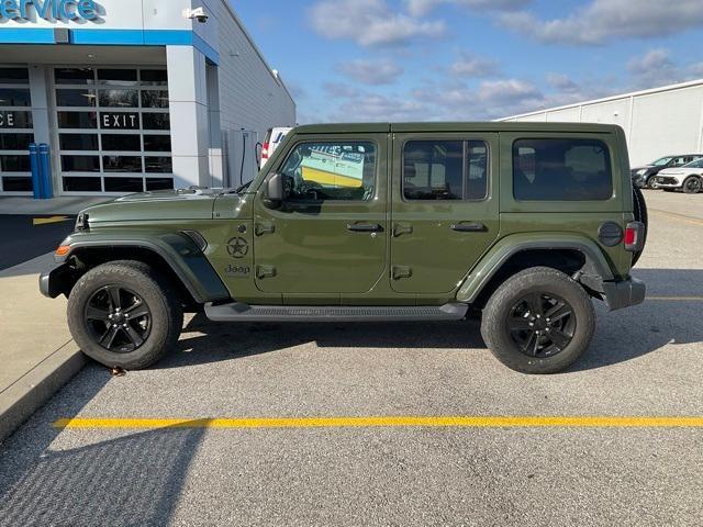 used 2021 Jeep Wrangler Unlimited car, priced at $34,250