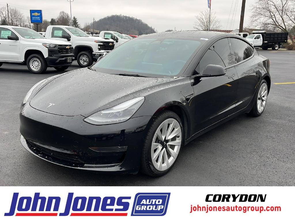 used 2022 Tesla Model 3 car, priced at $23,450