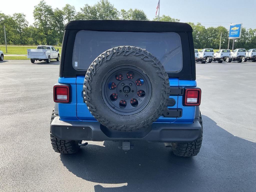 used 2022 Jeep Wrangler car, priced at $30,890