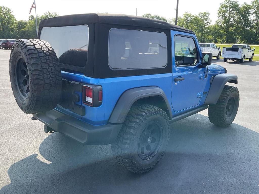 used 2022 Jeep Wrangler car, priced at $30,890