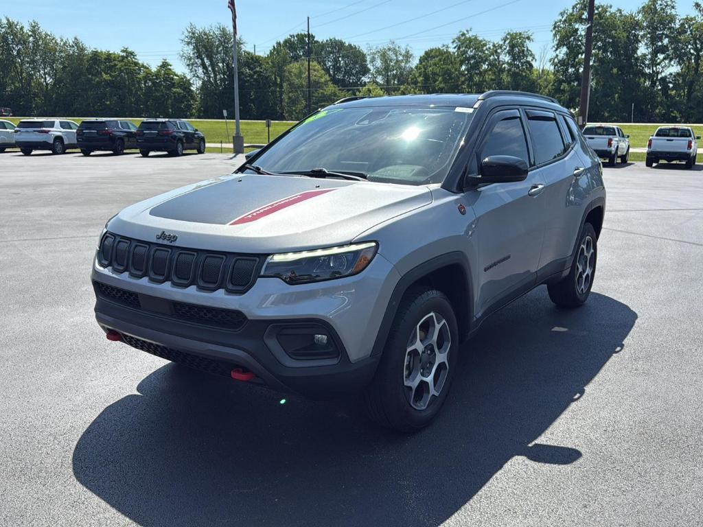 used 2022 Jeep Compass car, priced at $25,190