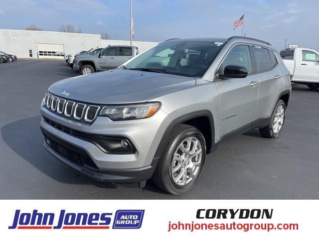 used 2022 Jeep Compass car, priced at $24,500