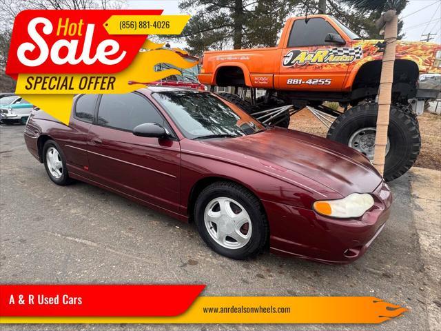 used 2001 Chevrolet Monte Carlo car, priced at $2,195