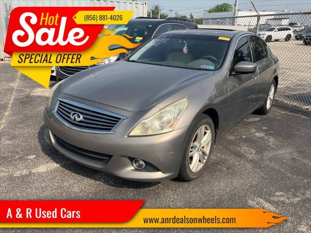 used 2012 INFINITI G37x car, priced at $4,695