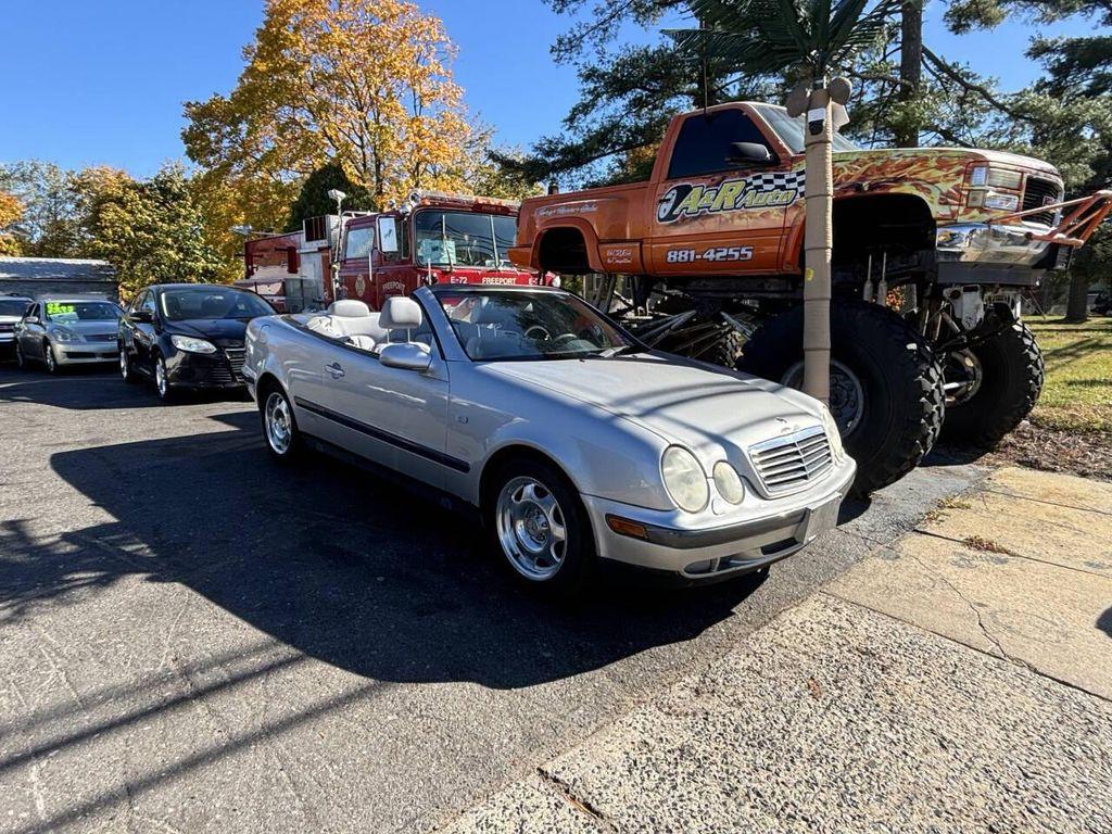used 1999 Mercedes-Benz CLK-Class car, priced at $3,995