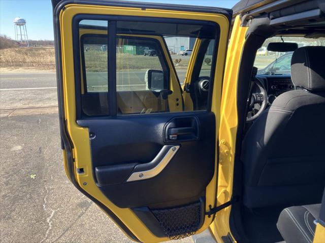 used 2015 Jeep Wrangler Unlimited car, priced at $13,995