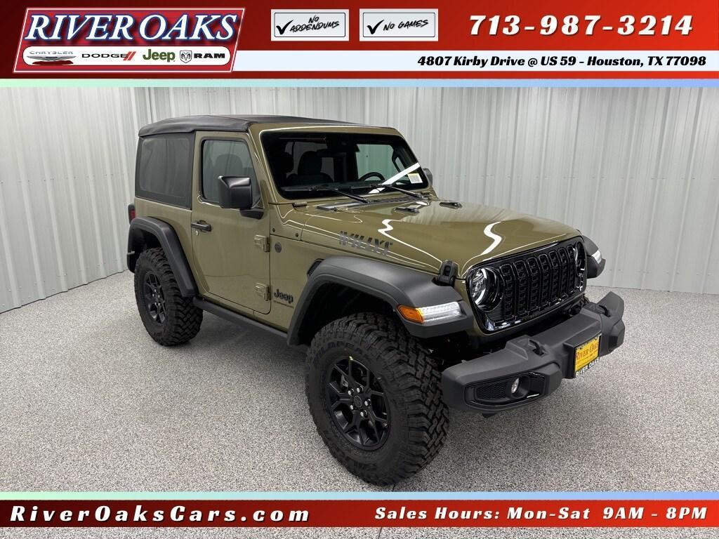 new 2025 Jeep Wrangler car, priced at $42,329