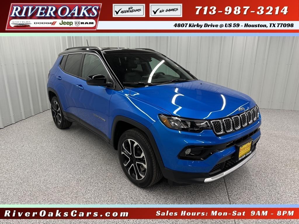 used 2023 Jeep Compass car, priced at $26,625