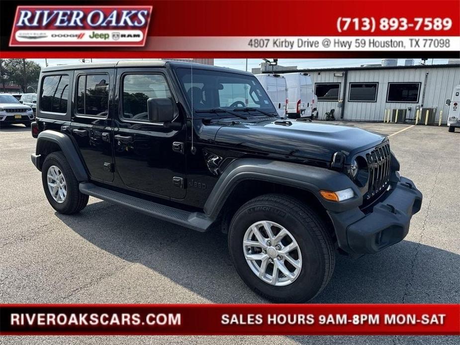 used 2023 Jeep Wrangler car, priced at $37,900