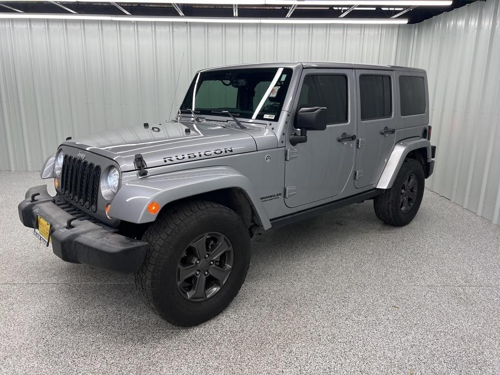 used 2017 Jeep Wrangler Unlimited car, priced at $19,888