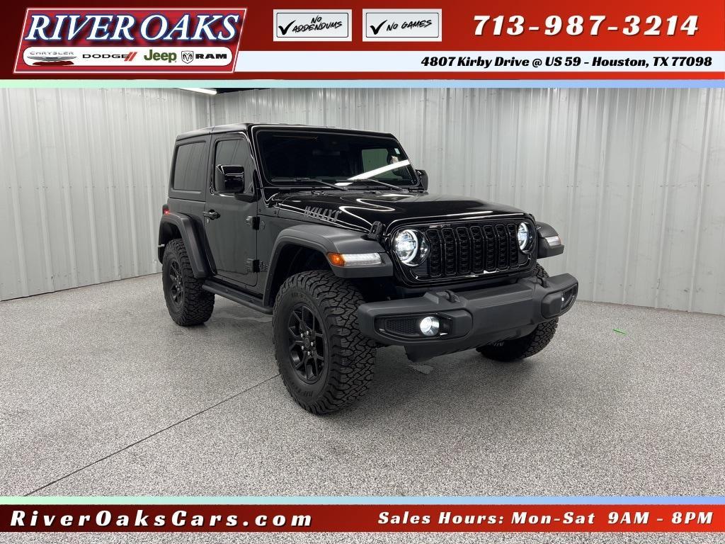 used 2024 Jeep Wrangler car, priced at $35,930