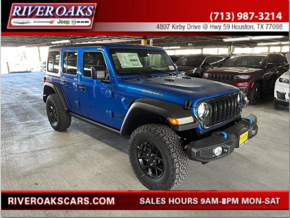 new 2024 Jeep Wrangler 4xe car, priced at $55,942