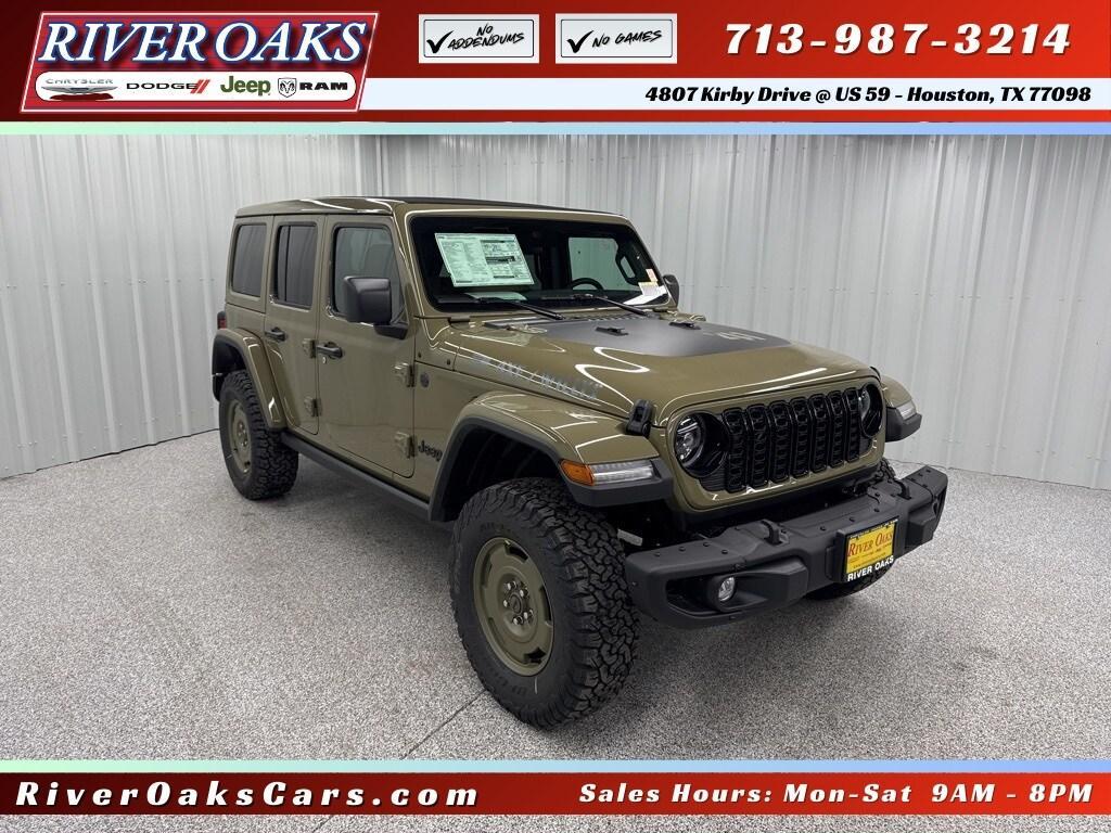 new 2025 Jeep Wrangler 4xe car, priced at $59,261