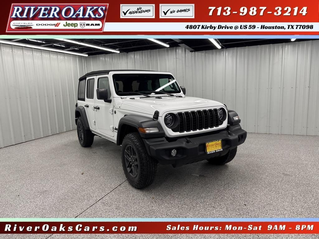 used 2024 Jeep Wrangler car, priced at $37,495